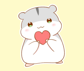 イラストハムスター 20240809〜