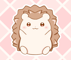 イラストハリネズミ2040925〜